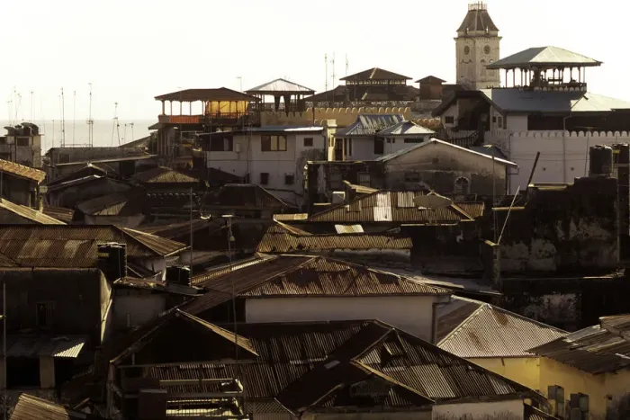Framed Print : Rooftops of Stone Town Framed Print : Rooftops of Stone Town