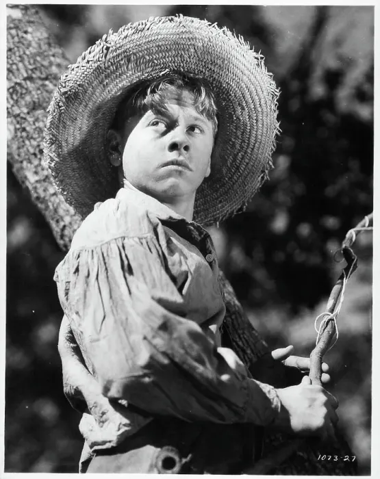 Framed Print : Rooney As Huckleberry Finn Framed Print : Rooney As Huckleberry Finn