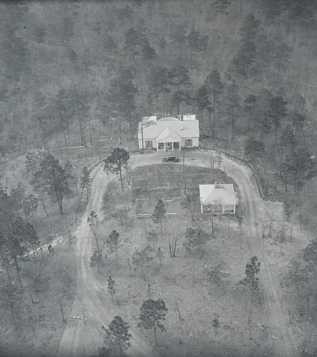 Framed Print : Roosevelt's Georgia Home Framed Print : Roosevelt's Georgia Home
