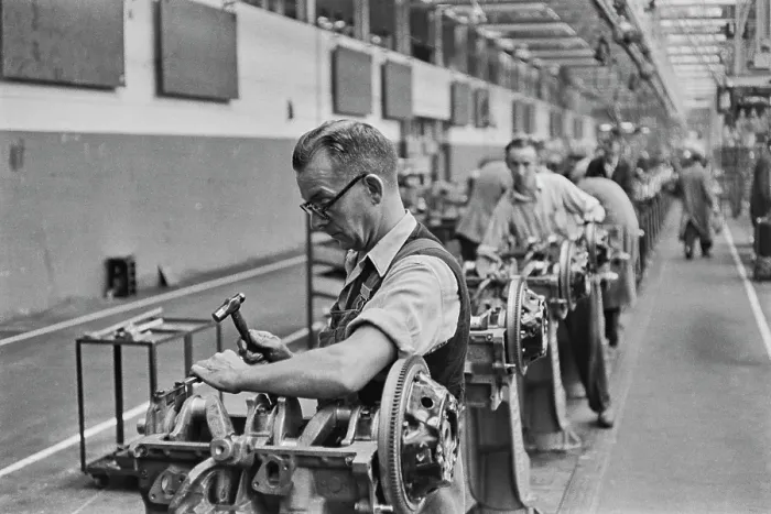 Framed Print : Rootes Group Car Factory Framed Print : Rootes Group Car Factory