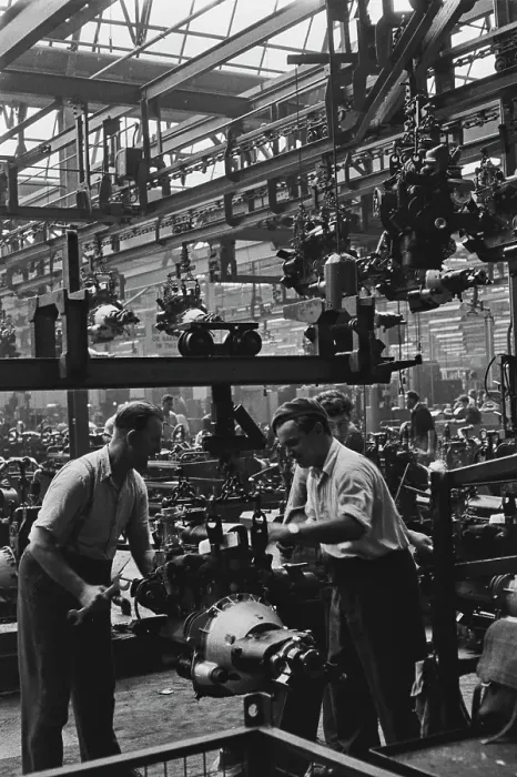 Framed Print : Rootes Group Car Factory Framed Print : Rootes Group Car Factory