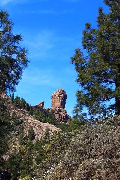 Roque Nublo Natural Monument in Grand Canary island