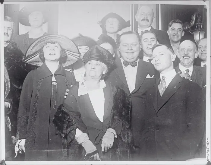 Framed Print : Roscoe Arbuckle and Others Framed Print : Roscoe Arbuckle and Others
