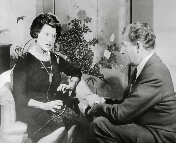 Framed Print : Rose Kennedy Sitting and Talking with News Reporter Framed Print : Rose Kennedy Sitting and Talking with News Reporter