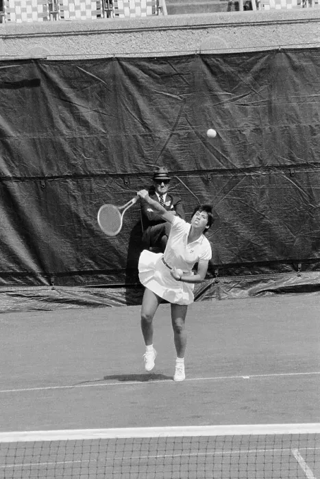 Framed Print : Rosemary Casals During Tennis Match Framed Print : Rosemary Casals During Tennis Match