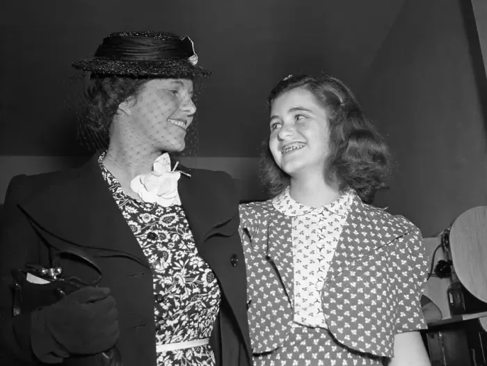Framed Print : Rosemary Kennedy Greeted by Sister Jean Framed Print : Rosemary Kennedy Greeted by Sister Jean
