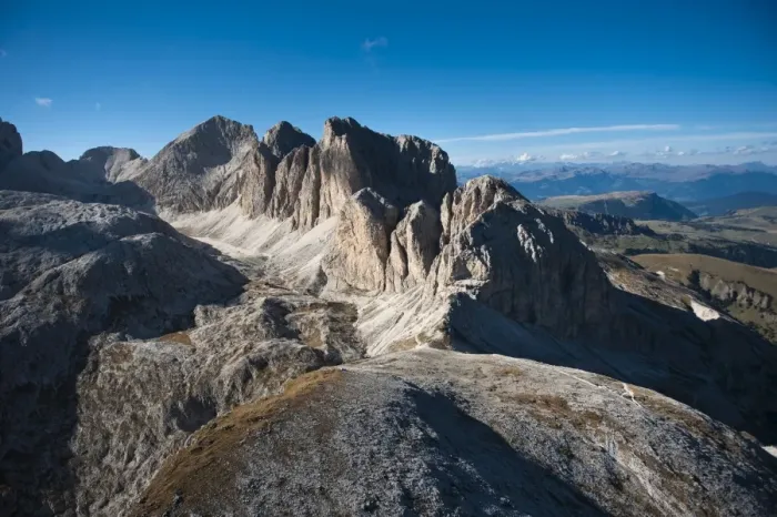 Framed Print : Rosengarten Group, Fallwand, Dolomites, Trentino, Italy Framed Print : Rosengarten Group, Fallwand, Dolomites, Trentino, Italy
