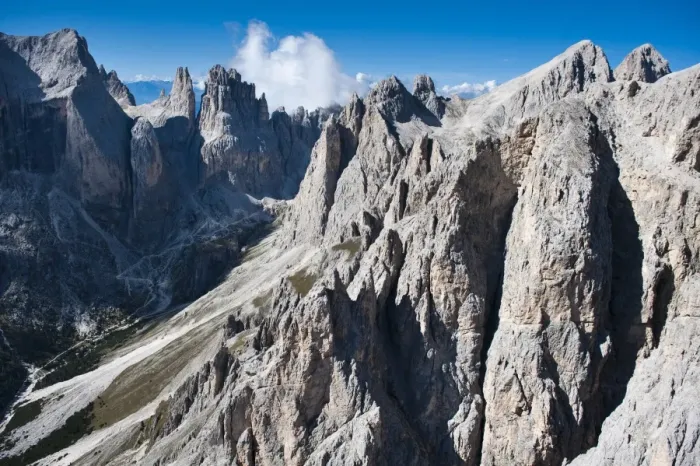 Framed Print : Rosengarten Group, Vajolettuerme mountain, Gran Croh, Rosengartenspitze mountain, Dolomites, Trentino, Italy Framed Print : Rosengarten Group, Vajolettuerme mountain, Gran Croh, Rosengartenspitze mountain, Dolomites, Trentino, Italy