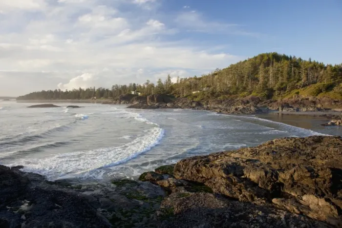 Framed Print : Rosie Bay Near Cox Bay At Sunset Near Tofino Framed Print : Rosie Bay Near Cox Bay At Sunset Near Tofino