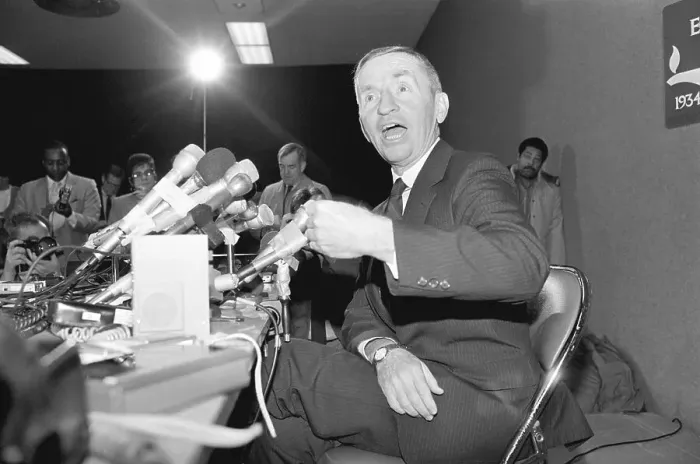 Framed Print : Ross Perot at Press Conference Framed Print : Ross Perot at Press Conference