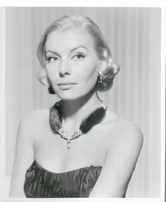 Framed Print : Rossana Rory Wearing Mink Earrings and Pendant Framed Print : Rossana Rory Wearing Mink Earrings and Pendant