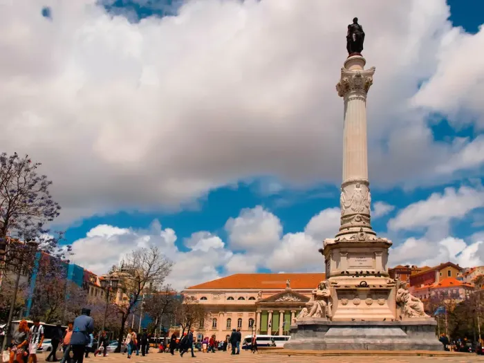Framed Print : Rossio square Framed Print : Rossio square