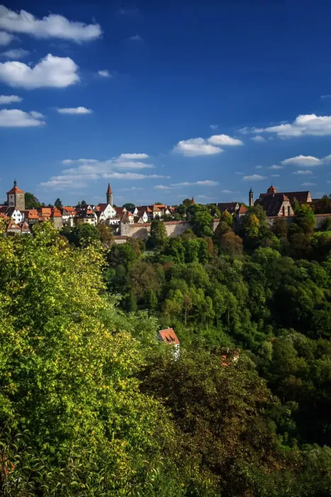 Framed Print : Rothenburg landscape Framed Print : Rothenburg landscape