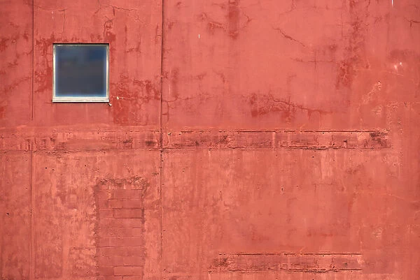 Rough Red Wall