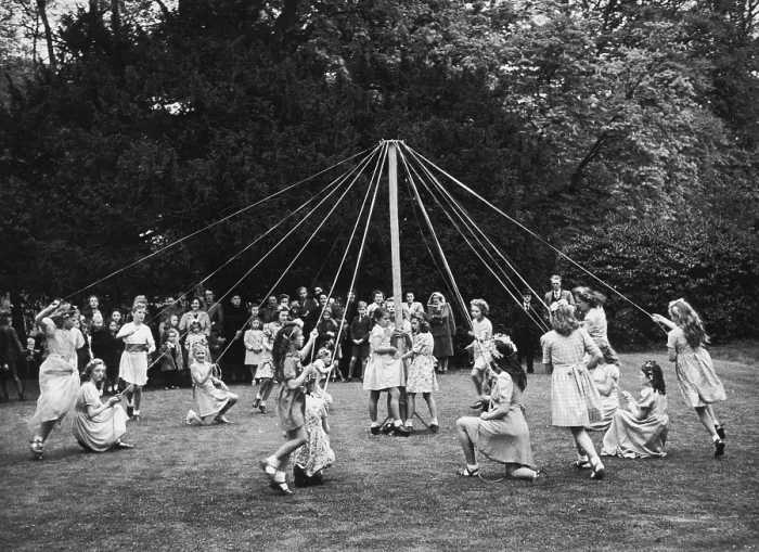 Framed Print : Round The Maypole Framed Print : Round The Maypole