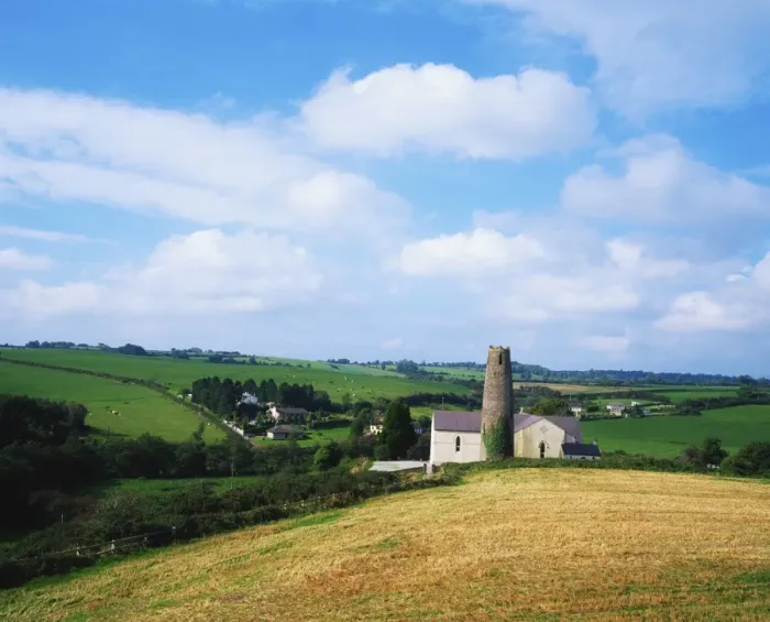 Framed Print : Round Tower, Co Cork near Blarney, Ireland Framed Print : Round Tower, Co Cork near Blarney, Ireland