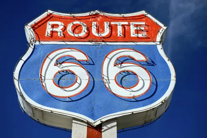 Framed Print : Route 66 neon sign at Moriarty, New Mexico, USA Framed Print : Route 66 neon sign at Moriarty, New Mexico, USA