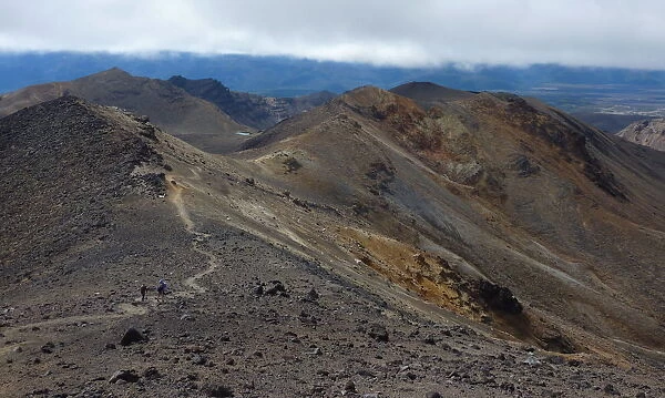 Route to Mount Tongariro summit