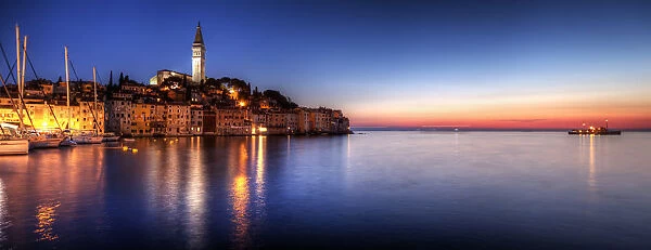 Rovinj Blue Hour Sunset  /  Istria, Croatia