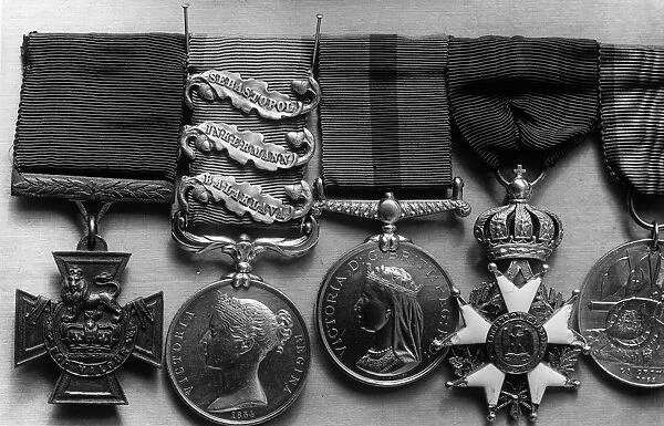 Row Of Medals
