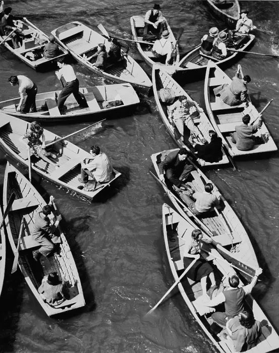 Framed Print : Rowing Boats, Central Park Framed Print : Rowing Boats, Central Park