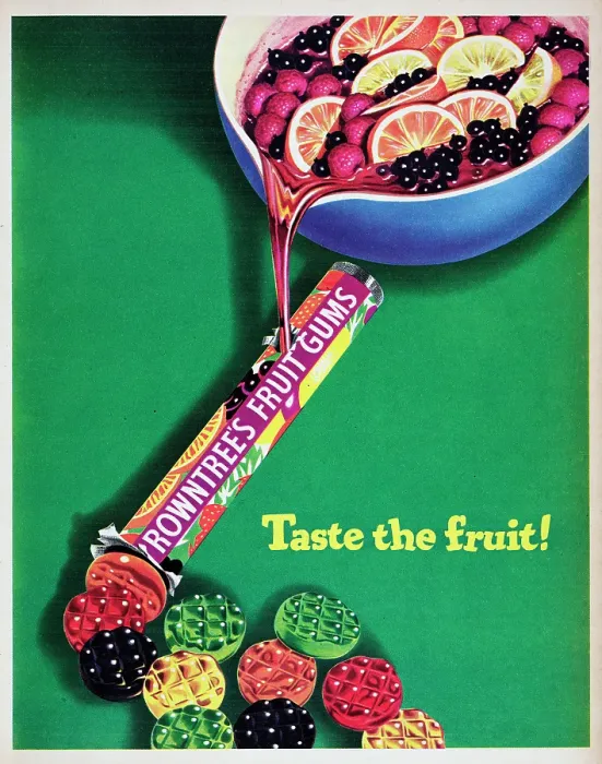 Framed Print : Rowntree's Fruit Gums Framed Print : Rowntree's Fruit Gums