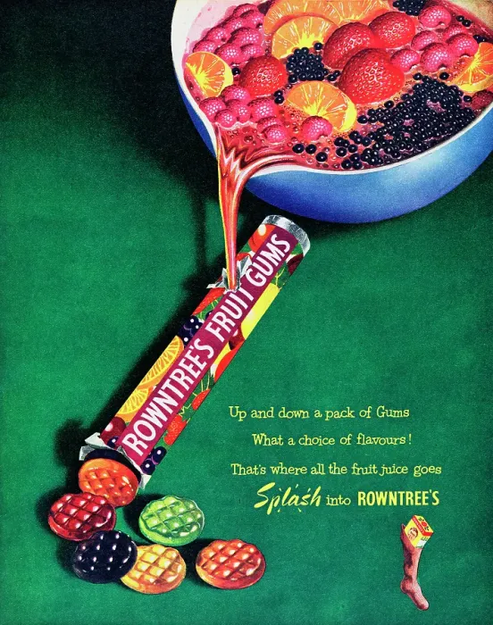 Framed Print : Rowntree's Fruit Gums Framed Print : Rowntree's Fruit Gums