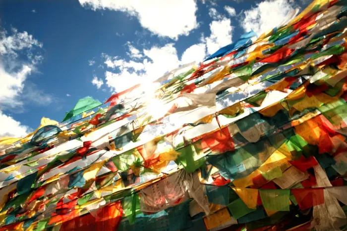 Framed Print : Rows of Colorful Prayer Flags in Mount Everest Sun Framed Print : Rows of Colorful Prayer Flags in Mount Everest Sun