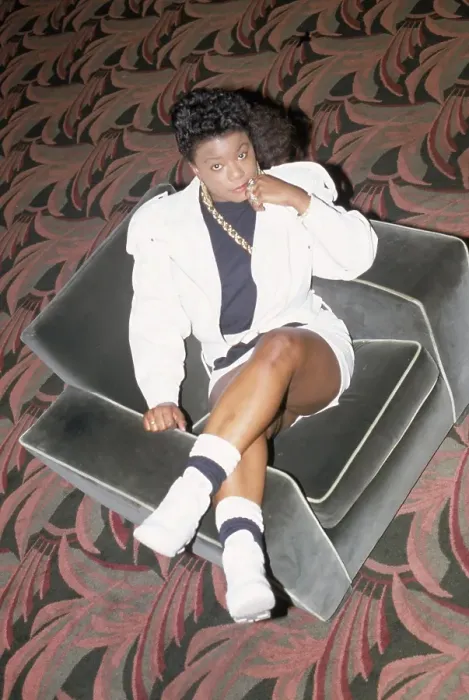 Framed Print : Roxanne Shante Poses for A Photo Framed Print : Roxanne Shante Poses for A Photo