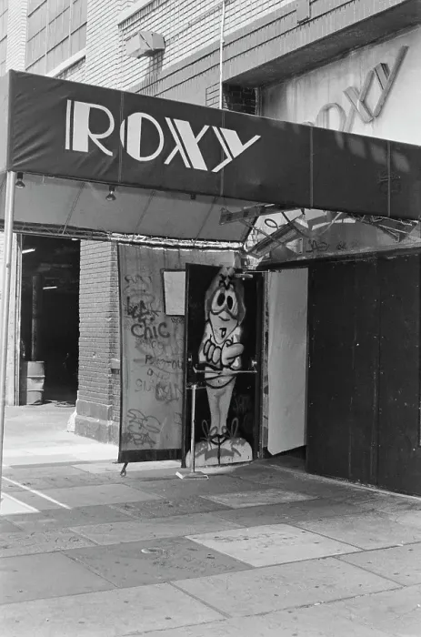 Framed Print : The Roxy nightclub on West 18th Street in Manhattan, New York City, circa 1982 Framed Print : The Roxy nightclub on West 18th Street in Manhattan, New York City, circa 1982