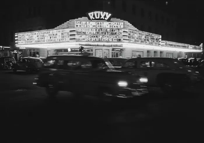 Framed Print : Roxy On Broadway Framed Print : Roxy On Broadway