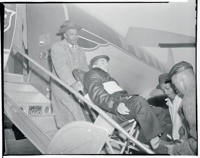 Framed Print : Roy Campanella Boarding Plane Framed Print : Roy Campanella Boarding Plane
