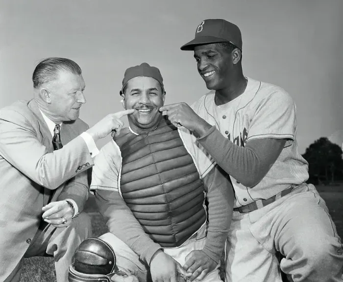 Framed Print : Roy Campanella and Friends Gesturing Framed Print : Roy Campanella and Friends Gesturing