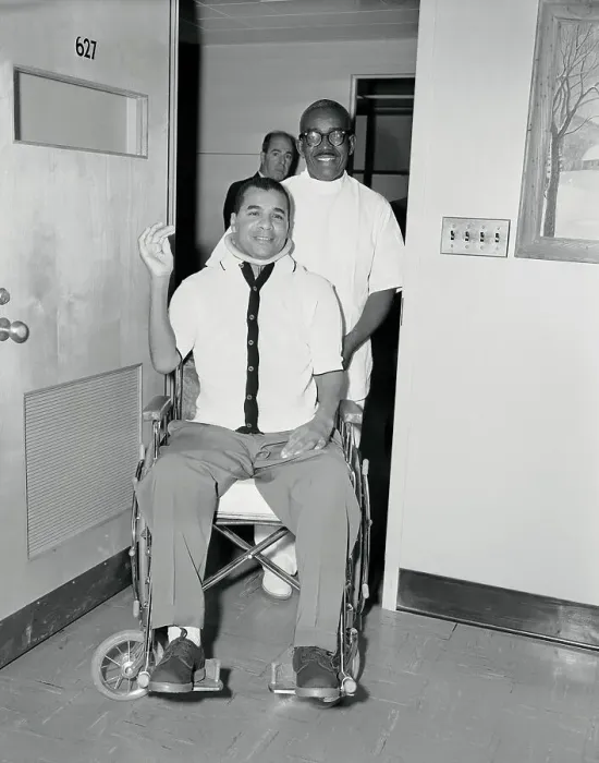 Framed Print : Roy Campanella Waving to Press Framed Print : Roy Campanella Waving to Press
