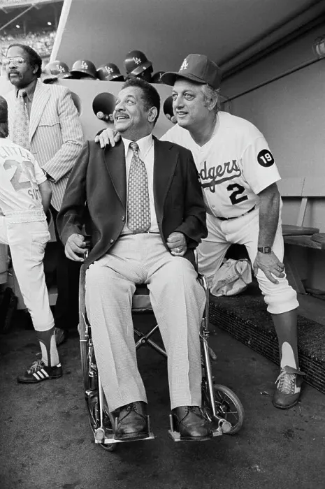 Framed Print : Roy Campanella In Wheelchair Framed Print : Roy Campanella In Wheelchair