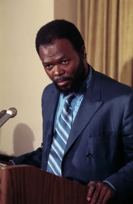 Framed Print : Roy Innis Holding Press Conference Framed Print : Roy Innis Holding Press Conference