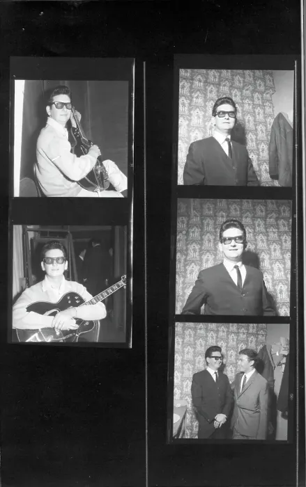Framed Print : Roy Orbison Proof Sheet Framed Print : Roy Orbison Proof Sheet
