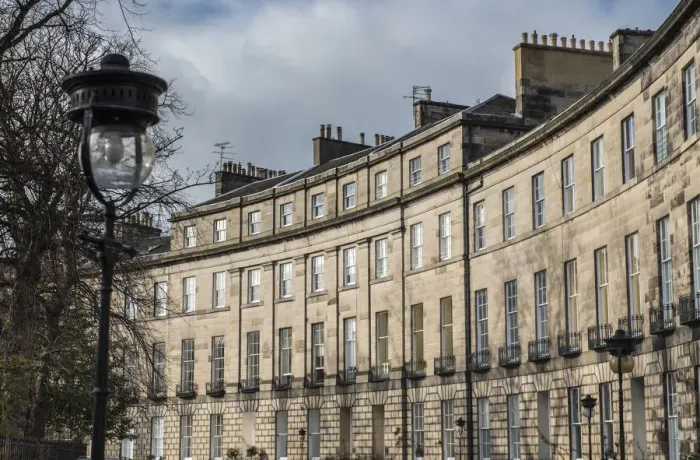 Framed Print : Royal Circus in Edinburghs New Town Framed Print : Royal Circus in Edinburghs New Town