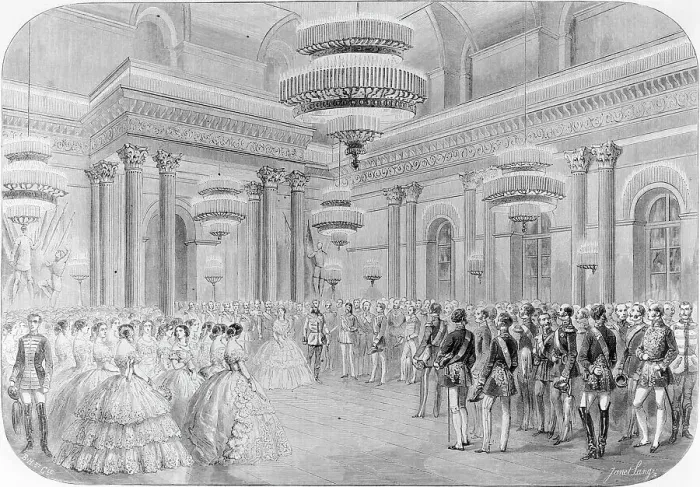 Framed Print : A Royal Court Ball Framed Print : A Royal Court Ball