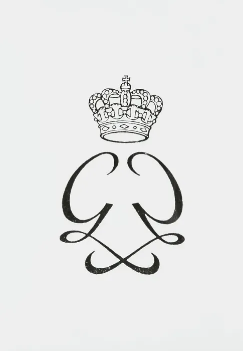 Framed Print : Royal Crest of Princess Grace Framed Print : Royal Crest of Princess Grace