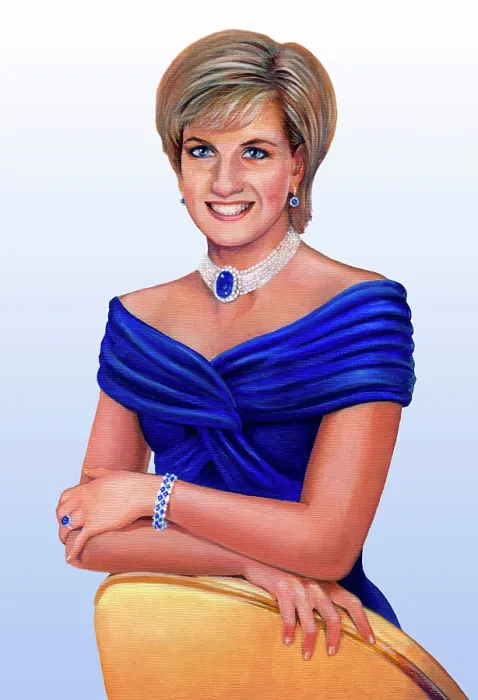 Framed Print : Her Royal Highness The Princess of Wales (Diana Frances; née Spencer; 1961-1997), 2013 Framed Print : Her Royal Highness The Princess of Wales (Diana Frances; née Spencer; 1961-1997), 2013