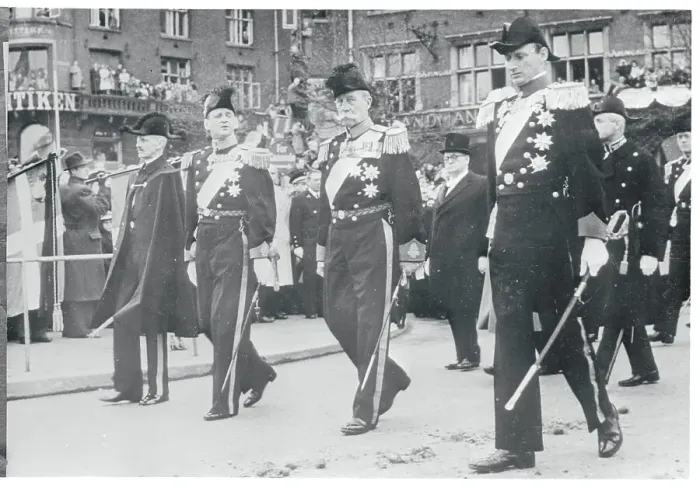 Framed Print : Royal Leaders at King Christian Tenth Funeral Framed Print : Royal Leaders at King Christian Tenth Funeral