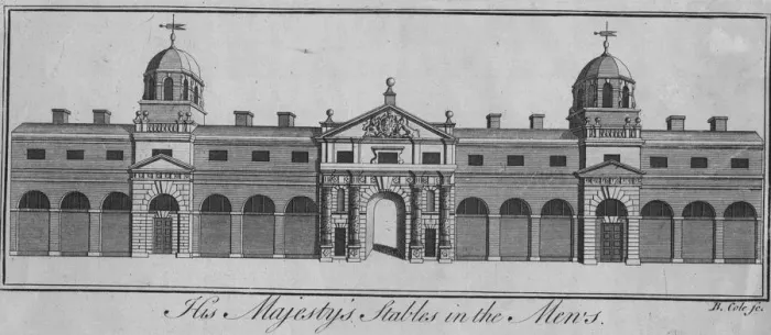 Framed Print : Royal Stables Framed Print : Royal Stables