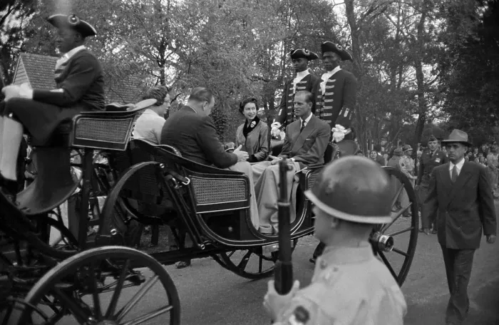 Framed Print : Royal Visit To Virginia Framed Print : Royal Visit To Virginia