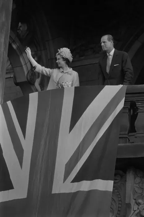 Framed Print : Royal Visit To West Germany Framed Print : Royal Visit To West Germany