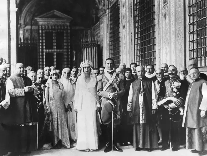Framed Print : Royal Wedding of Italy Framed Print : Royal Wedding of Italy