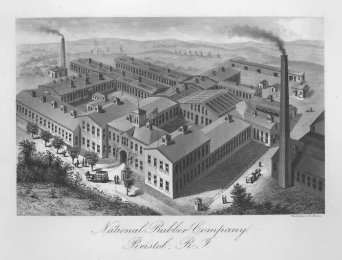 Framed Print : Rubber Factory Framed Print : Rubber Factory