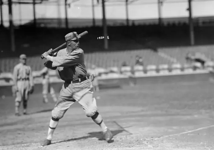 Framed Print : Rube Oldring at Bat Framed Print : Rube Oldring at Bat