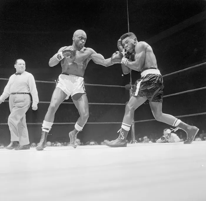 Framed Print : Rubin Hurricane Carter and Gomeo Brennan Boxing Framed Print : Rubin Hurricane Carter and Gomeo Brennan Boxing