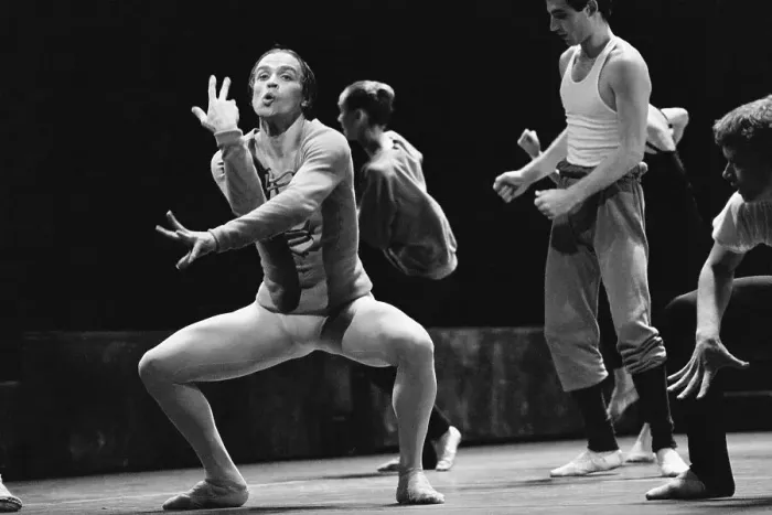 Framed Print : Rudolf Nureyev at Ballet Rehearsal Framed Print : Rudolf Nureyev at Ballet Rehearsal